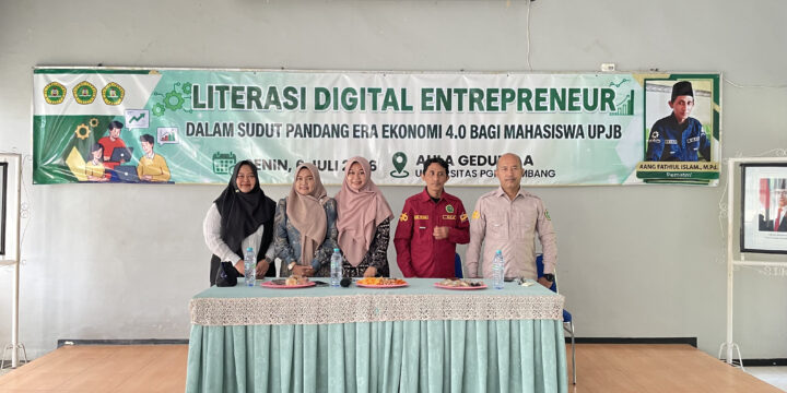 Prodi Pendidikan Bahasa Indonesia dan Pendidikan Ekonomi UPJB Gelar Seminar Kewirausahaan Bertema Literasi Digital Entrepreneur di Era Ekonomi 4.0