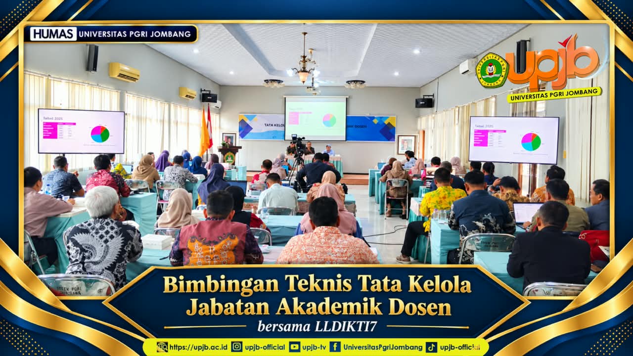 LLDIKTI Wilayah VII Gelar Bimbingan Teknis Tata Kelola Jabatan Akademik Dosen di Universitas PGRI Jombang